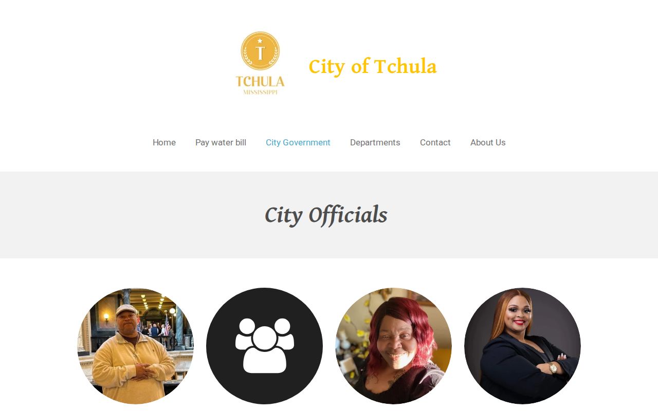 Holmes County court calendar Tchula public officials page